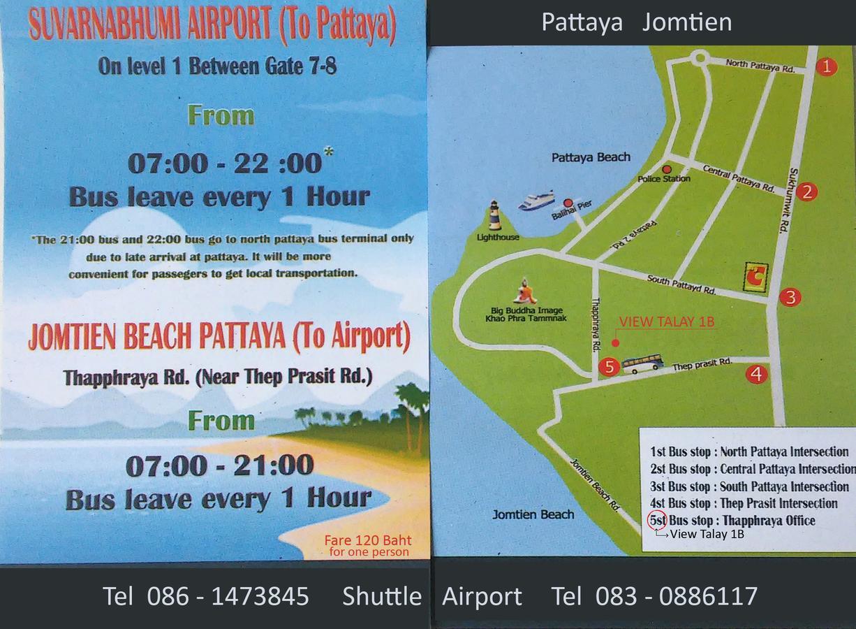 View Talay 2 Suite Apartments Jomtien Exterior foto